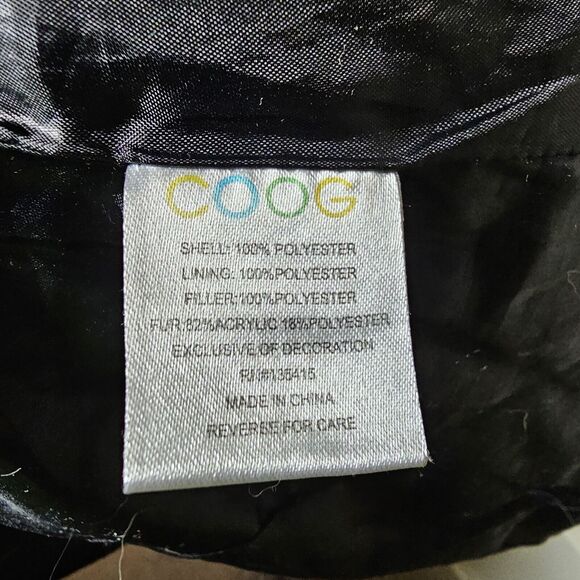 Girl’s COOGI AUSTRALIA WINTER Puffer Jacket COAT SIZE 14-16 Lime Green - Picture 7 of 12